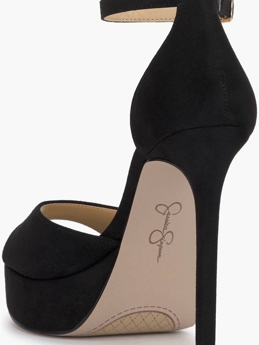 NEW Jessica Simpson Sohilea Ankle Strap Platform Sandal Sz 8.5 - Picture 2 of 13